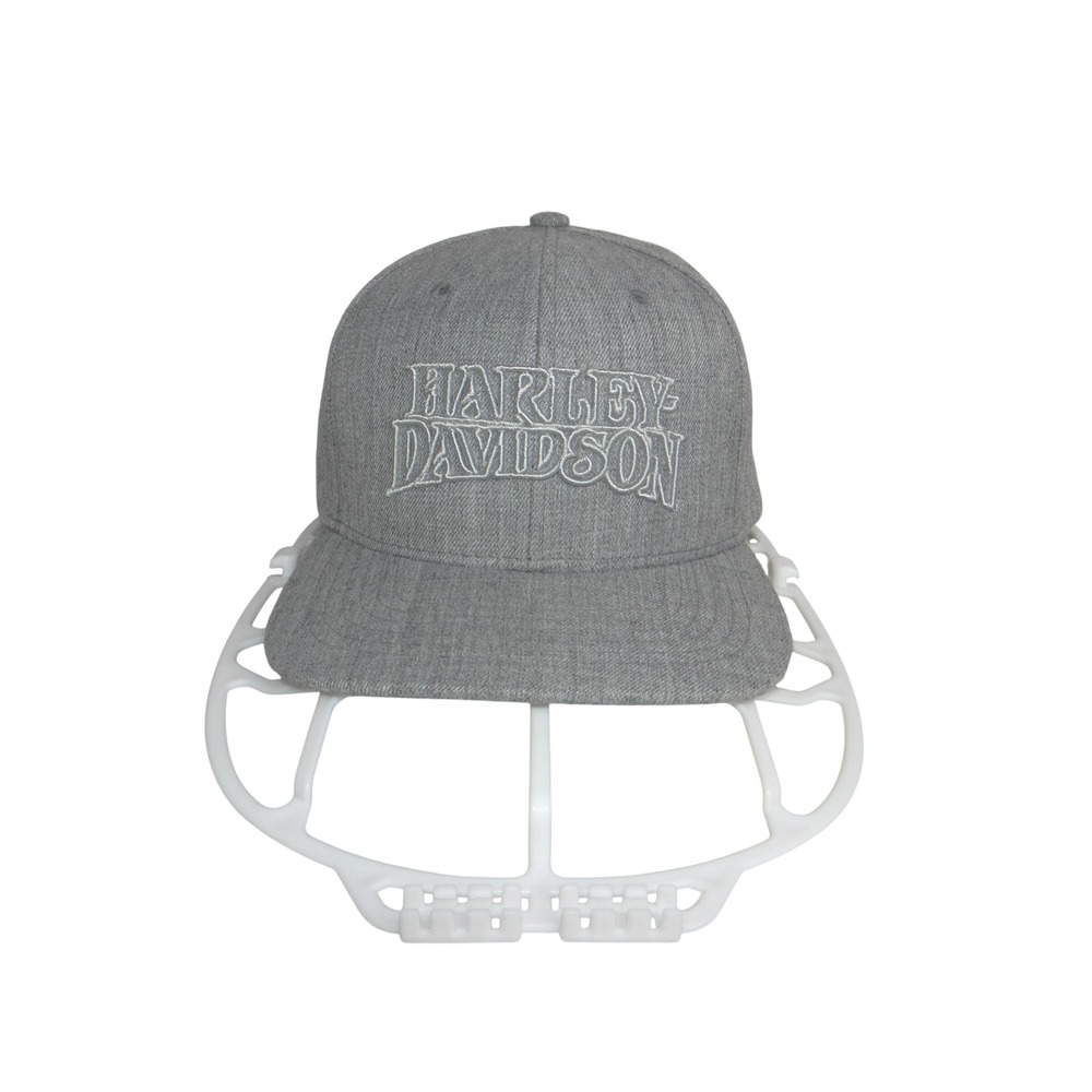 Harley Davidson Smoky Mountain Maryville TN Snapback Hat Heather Gray Cap Mens